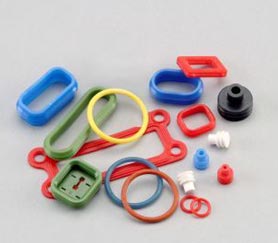 Silicone rubber mouldings